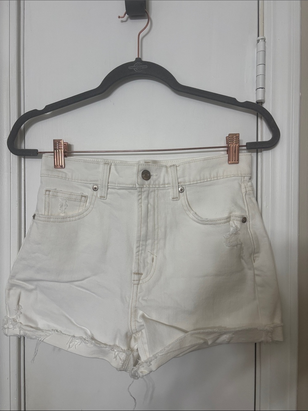 Gap White Denim Shorts